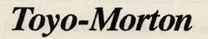 TOYO-MORTON (and logo) trademark logo