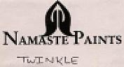 NAMASTE PAINTS TWINKLE (and logo) trademark logo