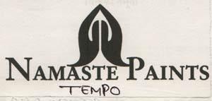 NAMASTE PAINTS TEMPO (and logo) trademark logo