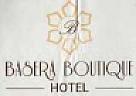 BASERA BOTIQUE HOTEL (and logo) trademark logo