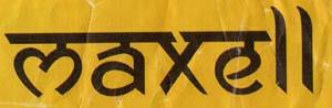 MAXELL (and logo) trademark logo
