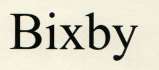 BIXBY (and logo) trademark logo
