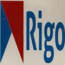 RIGO (and logo) trademark logo