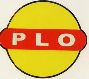 PLO (and logo) trademark logo