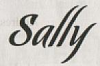 Sally (Stylized) (and logo) trademark logo