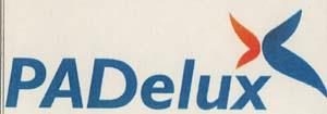 PADELUX (and logo) trademark logo