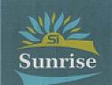 SI SUNRISE (and logo) trademark logo