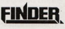 FINDER (and logo) trademark logo