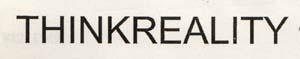 THINKREALITY (and logo) trademark logo