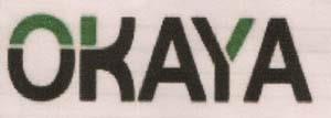 OKAYA (and logo) trademark logo