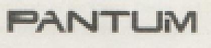 PANTUM (and logo) trademark logo