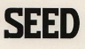 SEED (Stylized) (and logo) trademark logo