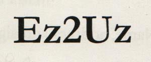 Ez2Uz (and logo) trademark logo