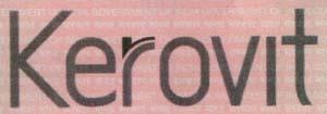 KEROVIT (and logo) trademark logo