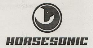 HORSESONIC (and logo) trademark logo