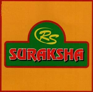 R.S. SURAKSHA (and logo) trademark logo