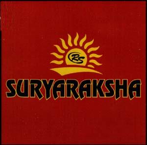 R.S. SURYARAKSHA (and logo) trademark logo