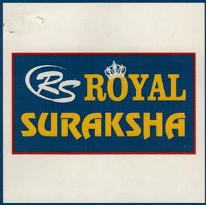 R.S.ROYAL SURAKSHA (and logo) trademark logo