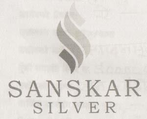 SANSKAR SILVER (and logo) trademark logo