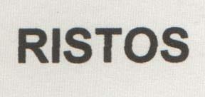 RISTOS (and logo) trademark logo