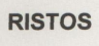 RISTOS (and logo) trademark logo