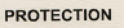 PROTECTION (and logo) trademark logo