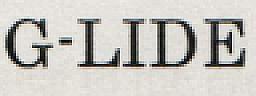 G-LIDE (and logo) trademark logo