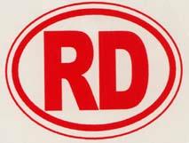 RD (and logo) trademark logo