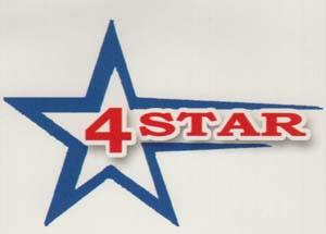 4 STAR (and logo) trademark logo