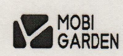 MOBI GARDEN (and logo) trademark logo