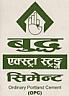 BUDHDA EXTRA STRONG CEMENT (and logo) trademark logo