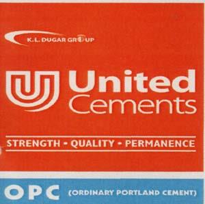 UNITED CEMENTS (and logo) trademark logo