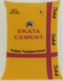 EKATA CEMENT (and logo) trademark logo