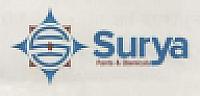SURYA PAINT & CHEMICALS (and logo) trademark logo