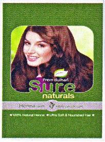 PREM DULHAN SURE NATURAL (and logo) trademark logo