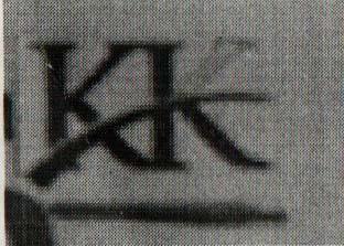 KK (and logo) trademark logo