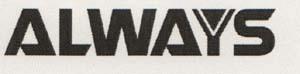ALWAYS (and logo) trademark logo