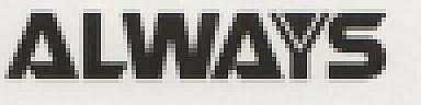 ALWAYS (and logo) trademark logo
