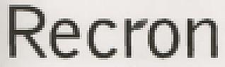 RECRON (and logo) trademark logo