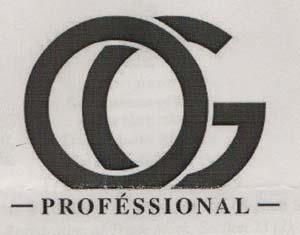 OG PROFESSIONAL (and logo) trademark logo