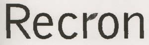 RECRON (and logo) trademark logo