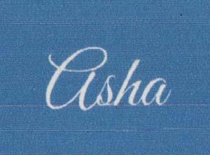 asha (and logo) trademark logo