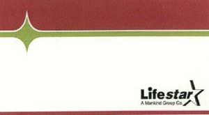 LIFESTAR (and logo) trademark logo