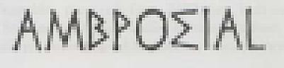 AMBPOEIAL (and logo) trademark logo