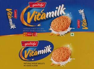 GOODLIFE VITAMILK (and logo) trademark logo