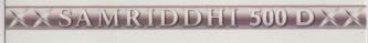 SAMRIDDHI 500 D (and logo) trademark logo