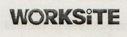 WORKSITE (and logo) trademark logo