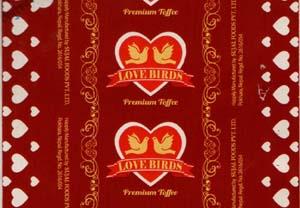 LOVE BIRDS (and logo) trademark logo