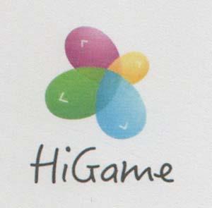 HIGAME (and logo) trademark logo