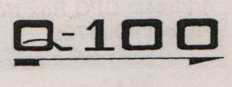 Q-100 (and logo) trademark logo
